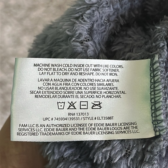 EDDIE BAUER Pullover Jacket Womens Medium Quarter Snap Fleece Sweatshirt - Picture 6 of 9